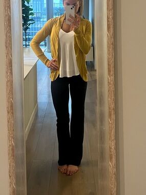 Merona Golden Yellow Knit Cardigan